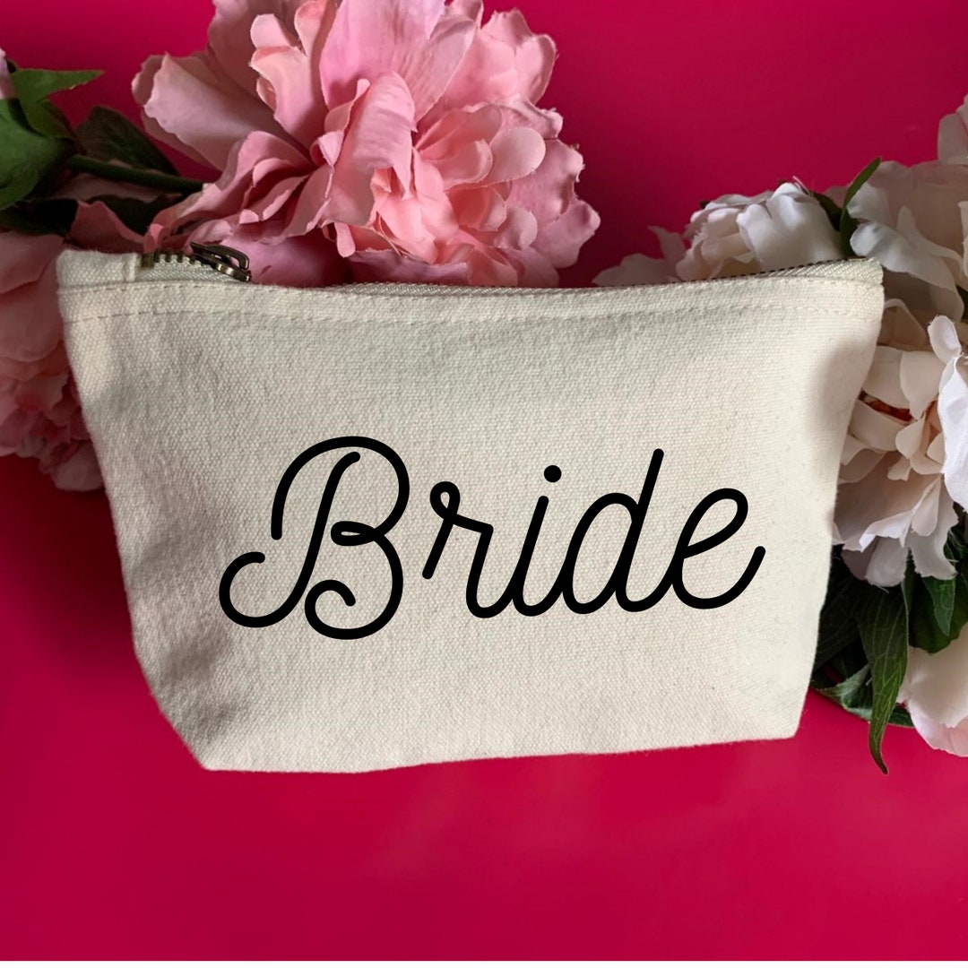 Personalised Cosmetic Pouch, Custom Makeup Bag, Travel Toiletry Bag