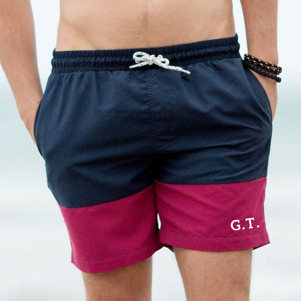 Image of Mens Shorts - Personalised Swimshorts Gift For Him Clothing Stag Do Swimwear