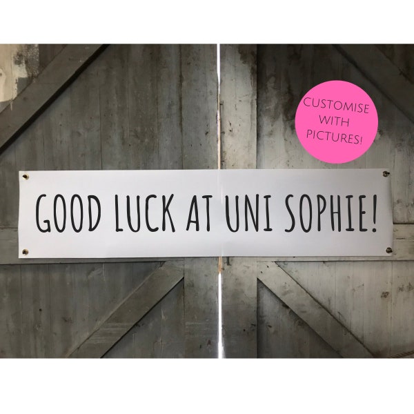 Good Luck Banner Etsy