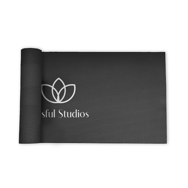 Personalised Printed Yoga Mat, Studio Fitness Pilates Mat, Perfect Gift for Yoga Instructors, Great for Gym or Home, Christmas Gift Ideas