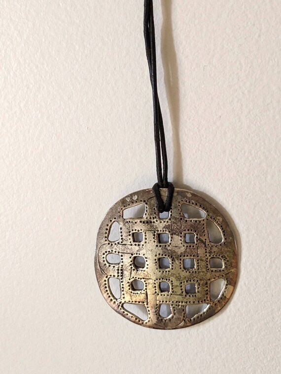 Collier Vintage Scooter Paris Couleur Argent - Bijou De Designer Français Signé, Neuf Sans Emballage