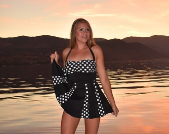 retro swimdress