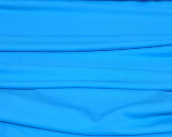 Matte Blue Swimwear Fabric