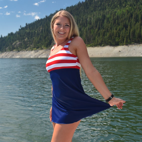swim dress long