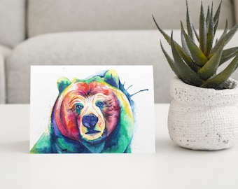 Bear (A5 Greeting Card)