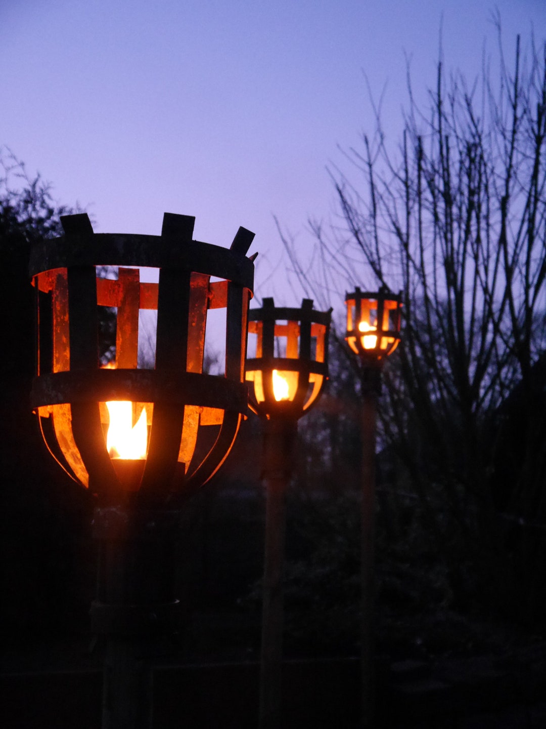 Garden Torch - Solid - Handmade - Unique - Indestructible - Etsy