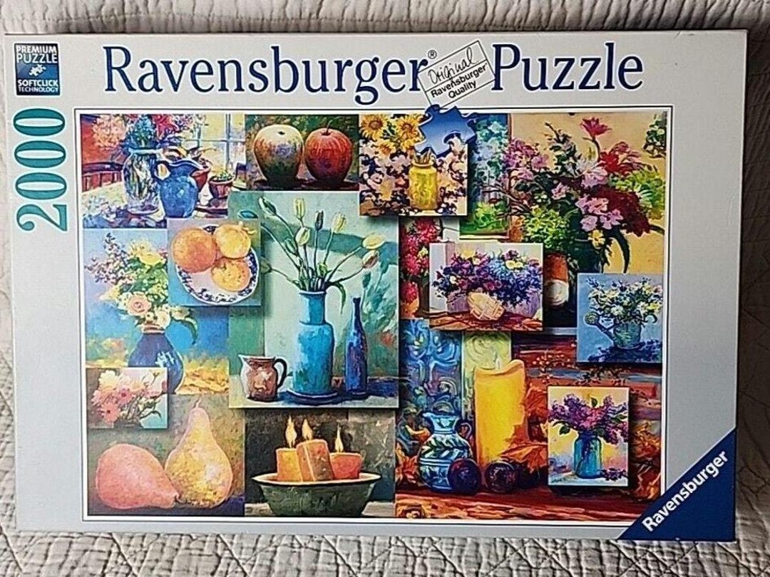 Ravensburger Puzzle 2000 Teile 'Still Life Beauty' | Hochwertiges Puzzle Für Erwachsene | Motiv: Stillleben