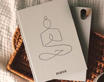 Pilates journal pilates gift personalized pilates gift idea pilates notebook pilates gift custom pilates instructor gift letterbox gift