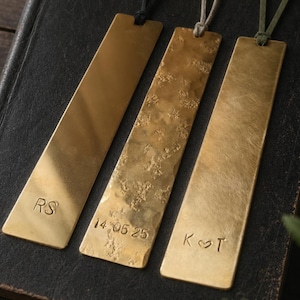 Anpassat mässingsbokmärke Företagspresent Skrivbordstillbehör Personligt metallbokmärke Läsmarkör Elegant sidhållare Bokmalspresent