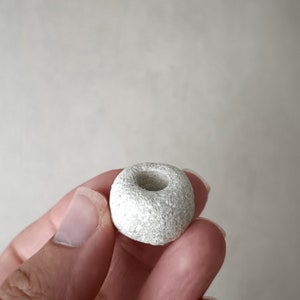 Tiny ceramic candle holder