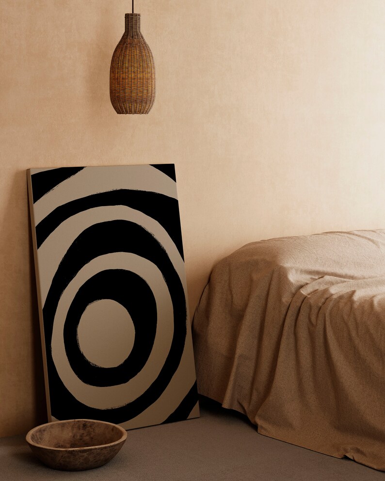 Affiches Rétro Abstraites Beige Matisse – Lot De 3 Toiles Imprimées 50x70 Cm, Décoration Murale Moderne Sans Cadre