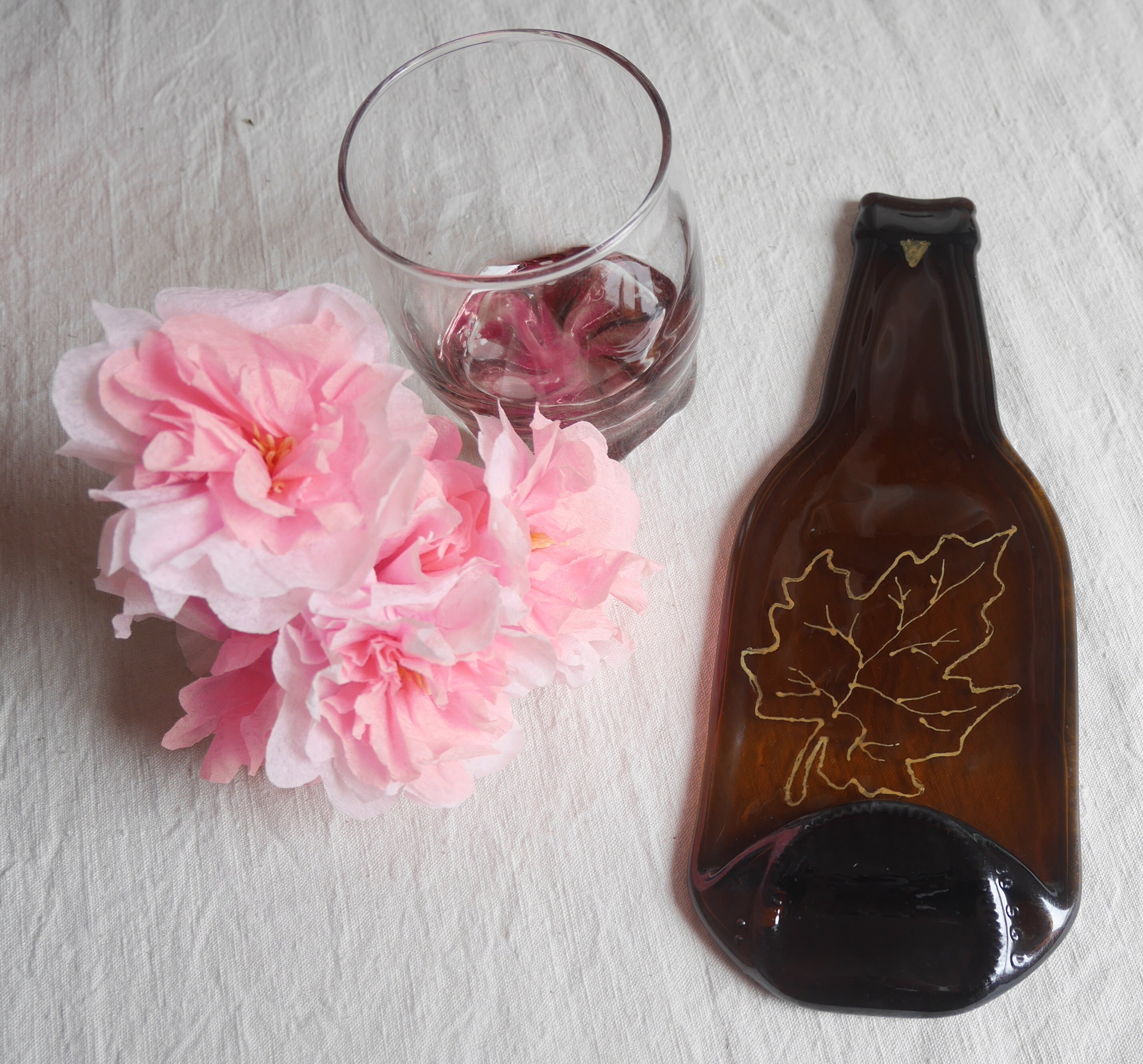 Bouteille Fondue et Sa Boite en Bois