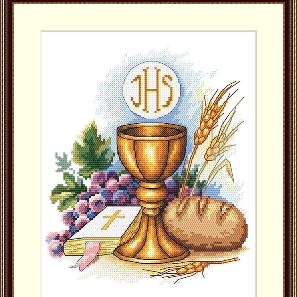 First Communion Embroidery - Etsy