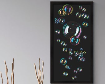 Soap bubbles digital pattern for cross stitch, pdf,.hks- smartphone pattern, pattern for instant download.