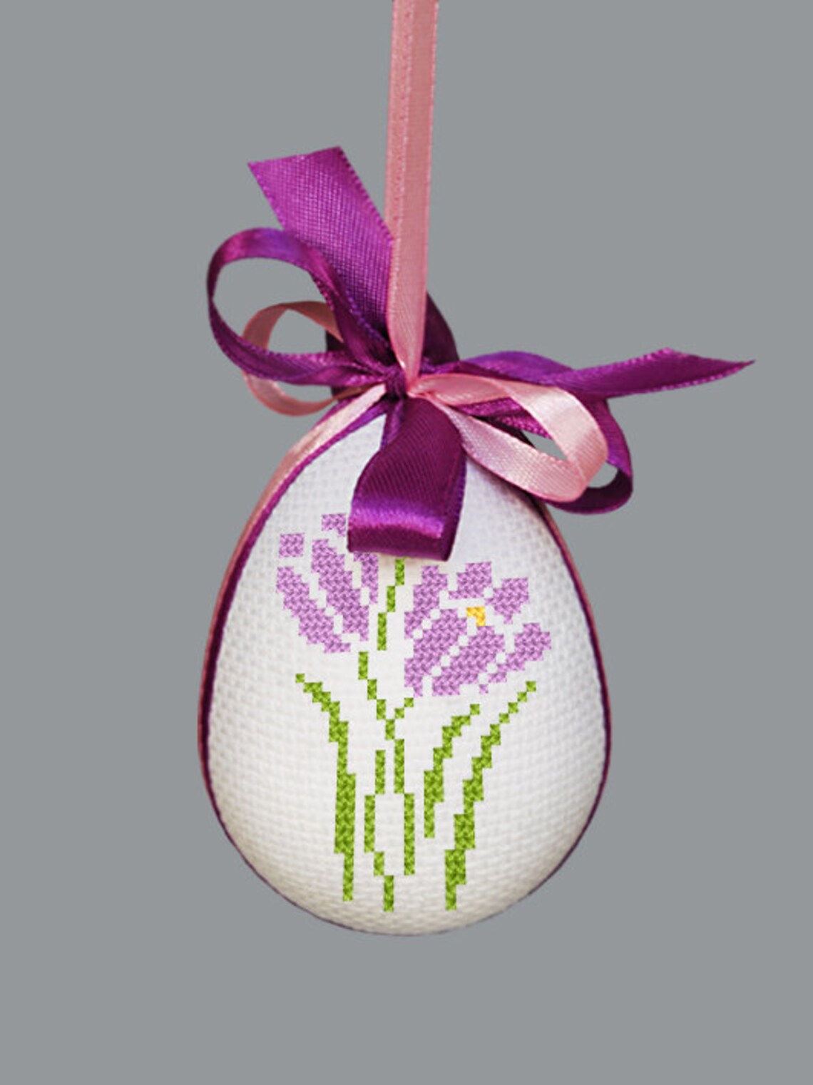 Easter Eggs With Flowers 4 Stitch Patterns, Digital Pdf, Graphics ...