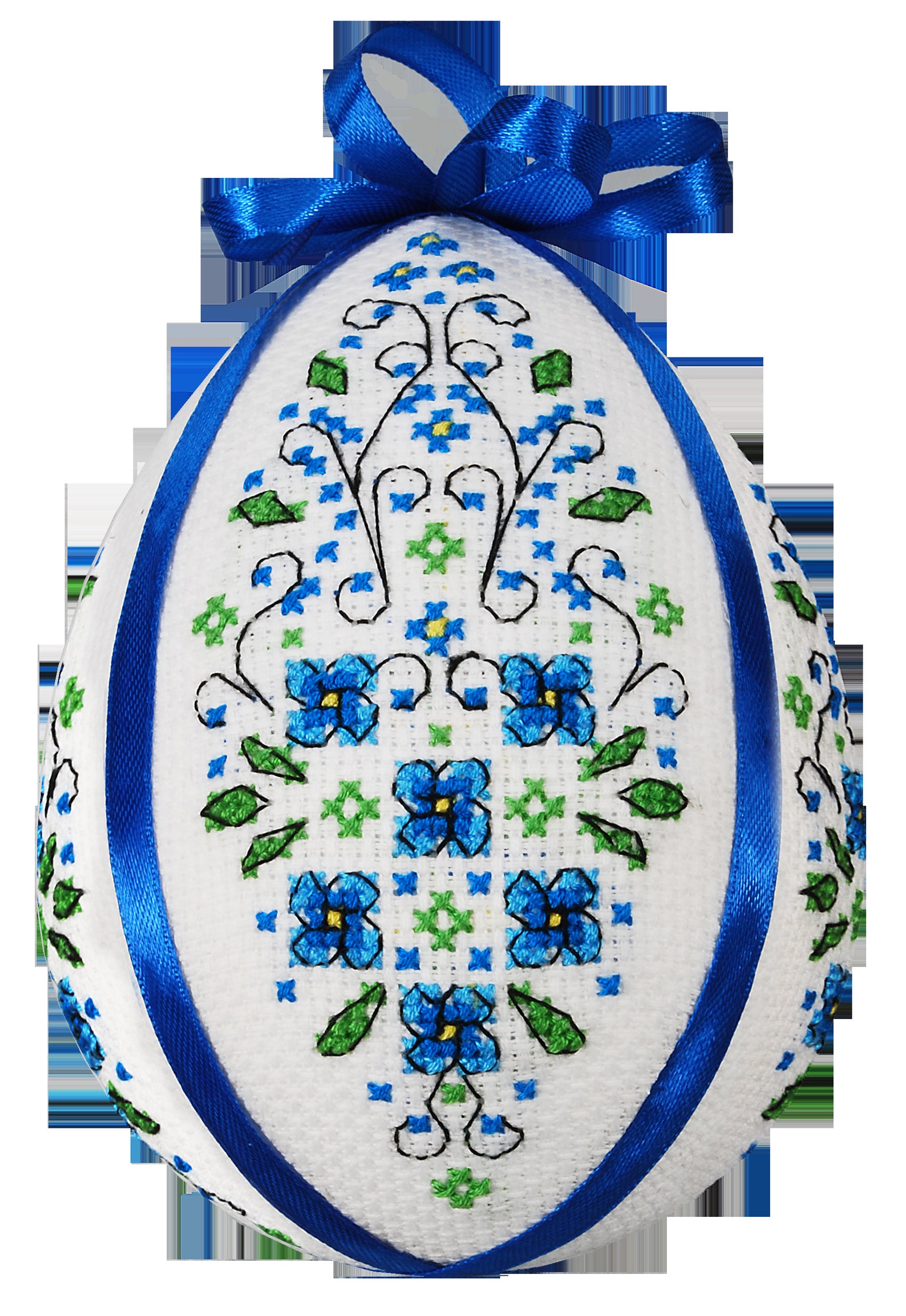 Easter Eggs With Flowers 4 Digital Cross Stitch Patterns, - Etsy