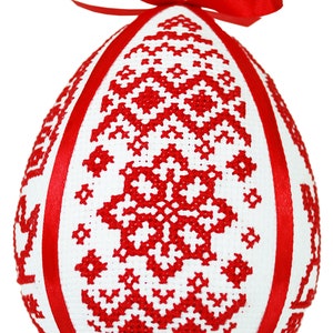 Folk Easter Eggs Digital Cross Stitch Patterns, - Etsy