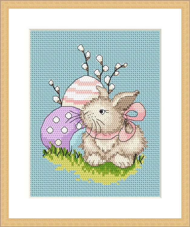 Easter Egg 2 Stitch Patterns, Digital Pdf, Graphics Counted Cross ...