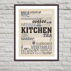 Schema punto croce cucina, Pdf digitale, Schema punto croce contato grafica in formato PDF, Pittura, Facile