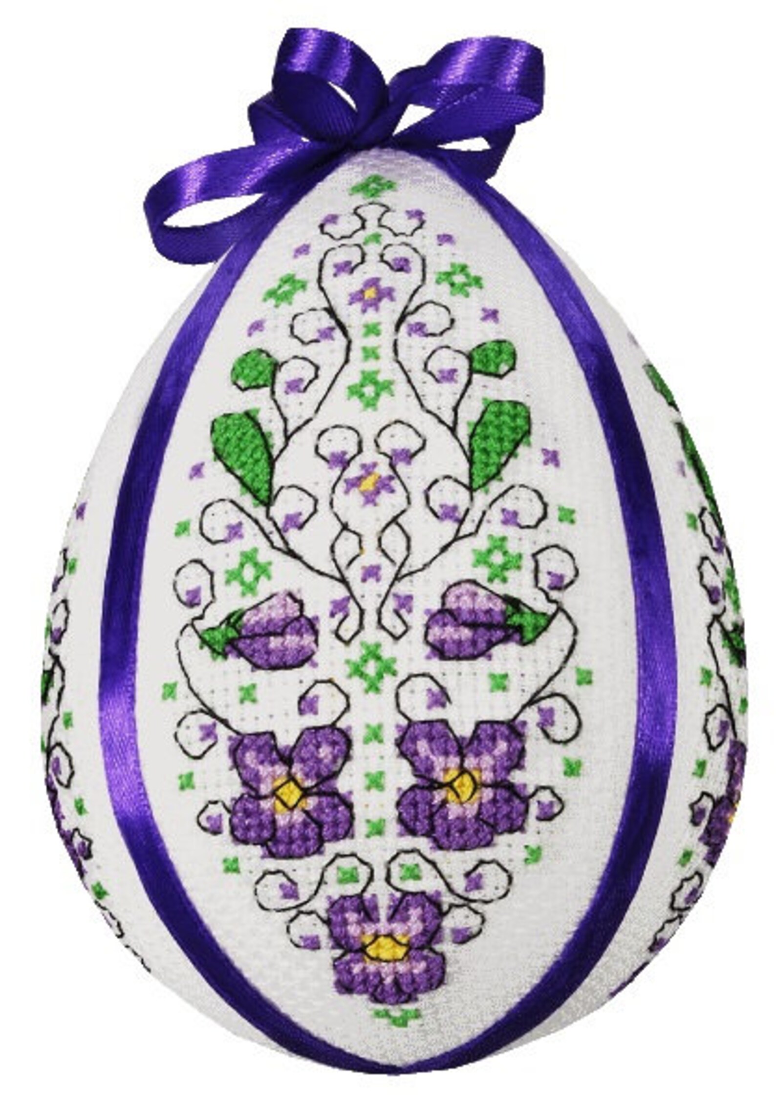 Easter Eggs With Flowers 4 Digital Cross Stitch Patterns, - Etsy