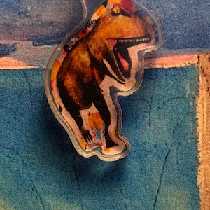 T-Rex necklace