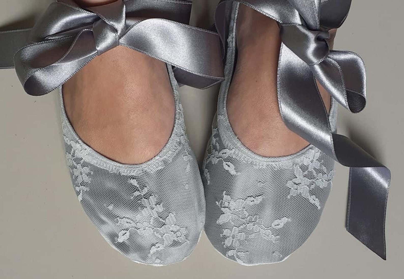 ballerina silver shoes