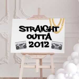 90s Poster 90s Decorations Hip Hop Party Backdrop 90s Party Decor 90&#39;s Party 90s Decor 80s Birthday Party 90s Backdrop Hip Hop Backdrop