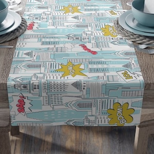 Superhero Birthday Table Decor Super Hero Party Decoration Superhero Birthday Boy Superhero Table Decorations