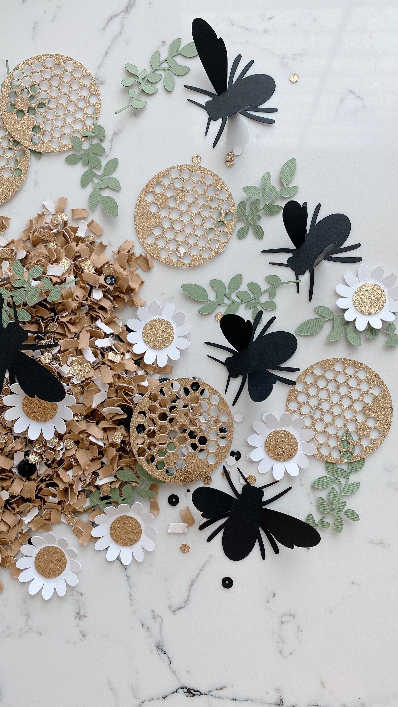 Honeybee Confetti Bee Baby Shower Bee Decoration Mommy To Bee Meant To Bee Bride To Bee Birthday Bee Gender Reveal What Will