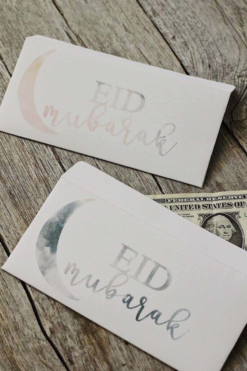 Eid Money Envelope Eid Gift Money Envelope Eidi Eid Etsy