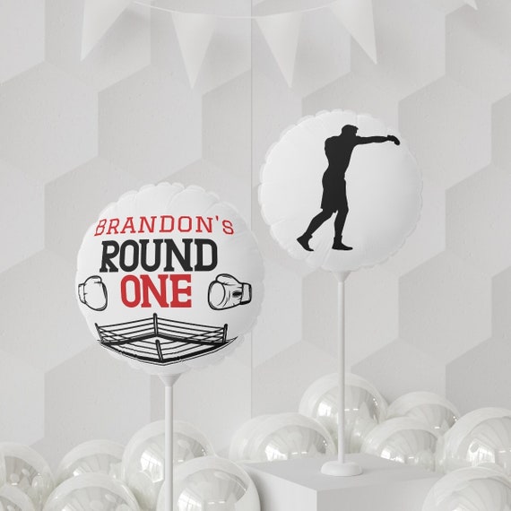 Boxing Birthday 11" Mylar Balloon Boxing Balloon Custom Balloon Custom