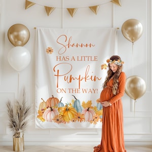 Little Pumpkin Baby Shower Fall Pumpkin Baby Shower  Autumn Baby Shower Pumpkin Baby Shower Decorations