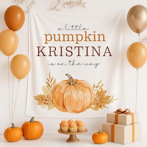 A little Pumpkin Is On The Way Little Pumpkin Baby Shower Fall Pumpkin Baby Shower  Autumn Baby Shower Pumpkin Baby Shower Decorations