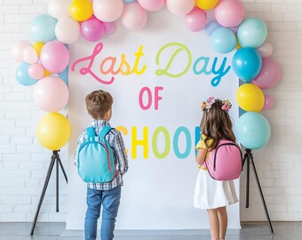 Last Day Of School Tapestry  Last Day Of School Banner Classroom Banner Last Day Of School Sign Last Day of School Sign