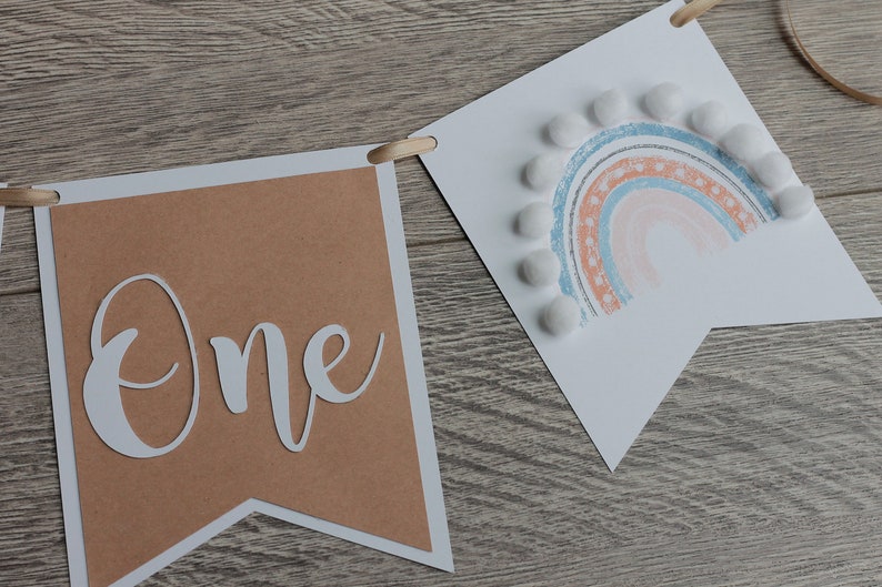 boho rainbow first birthday boho high chair banner rainbow baby banner one high chair banner neutral rainbow boho rainbow banner
