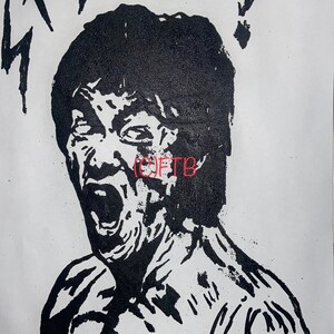 Art “SPAZ” Numbered Original A/P (Artist Proofs) only 9 available
