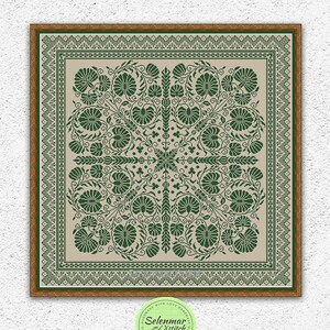 Monstera monocromático ponto cruz padrão folhas ponto cruz botânico quadrado bordado sampler ornamento frondoso xstitch gráfico # s73 *