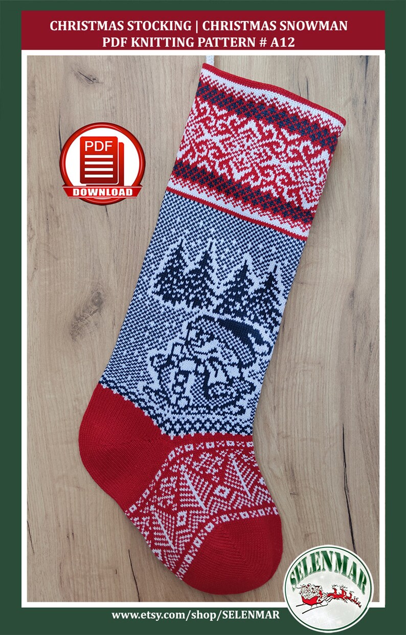 Creative Modern Christmas Stocking for Large Space