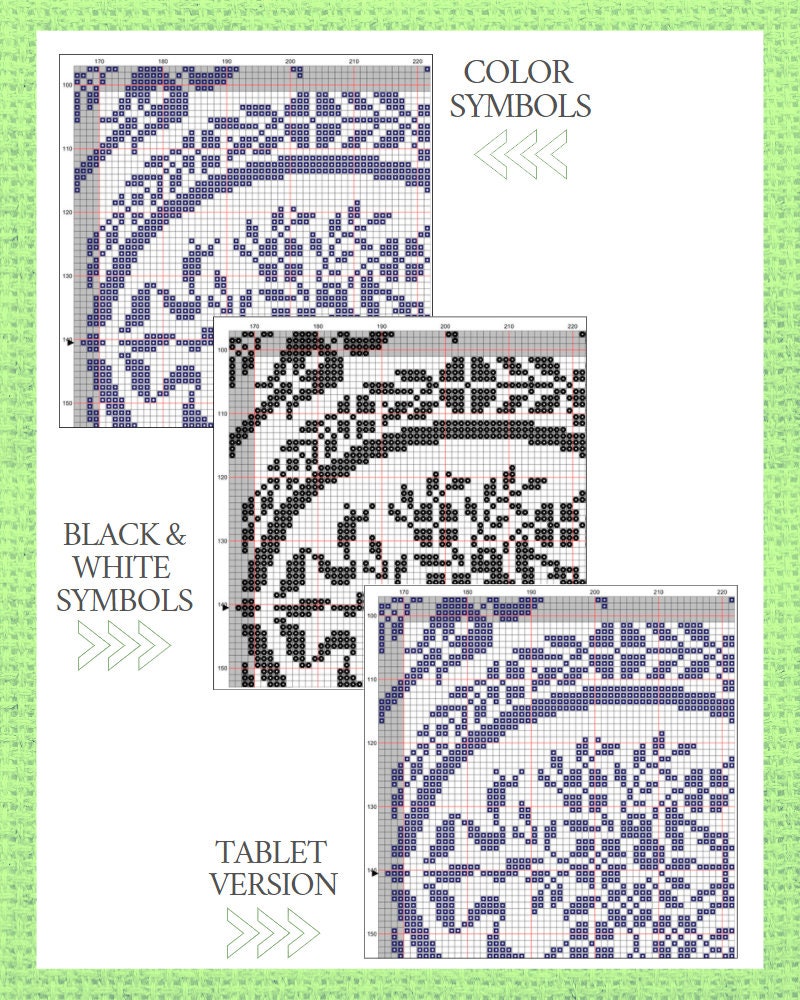 Floral Alphabet Cross Stitch Pattern Letters Cross Stitch Monochrome ...