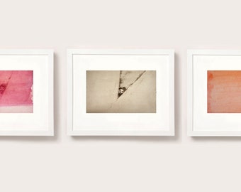 Set of 3 Prints Abstract Heads, Wall Art Set of 3 Abstract Prints, Heads Wall Art Set, Minimal Wall Art Prints Set of 3