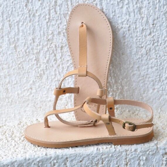 GrecLes Strap En Main D’hommes FemmesFines La Sandales Cuir De T À TkXilPOZuw