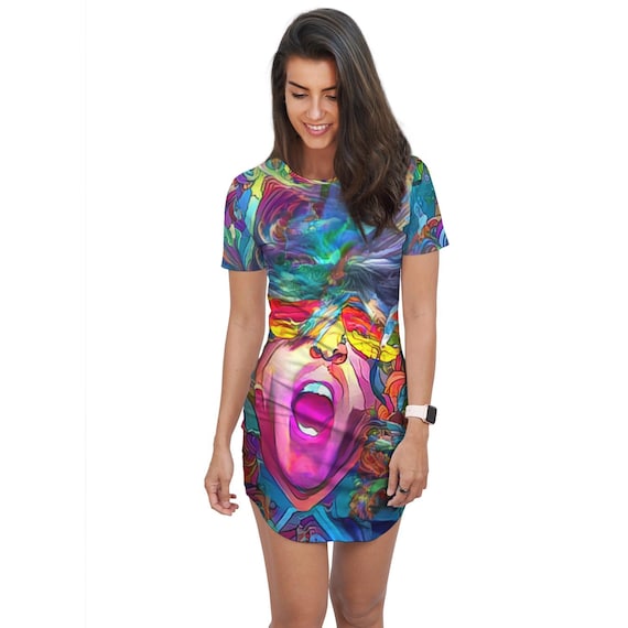 rockstar t shirt dress