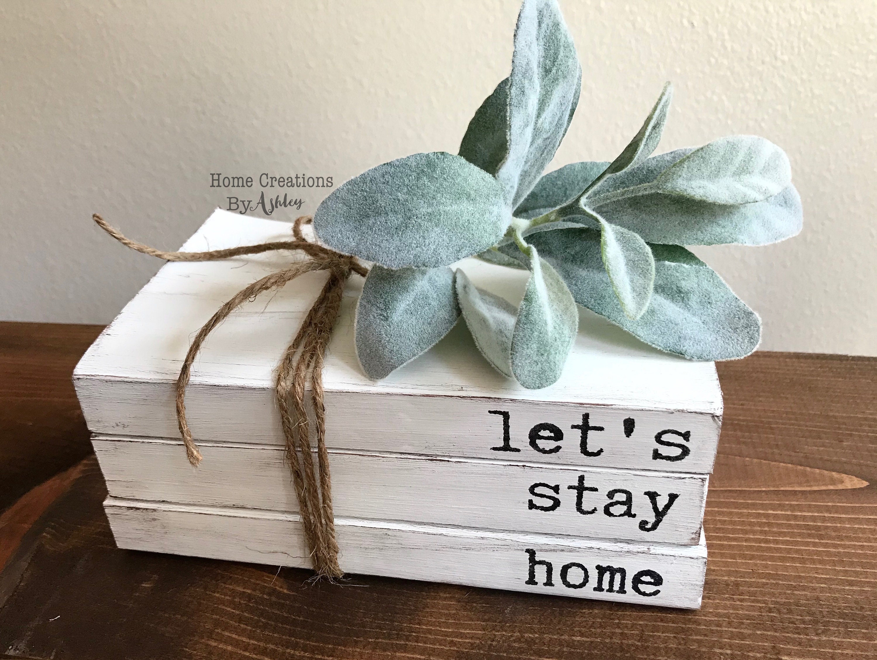 Personalized Stack Books Farmhouse Stacked Book Set / Personalized Stacked Books / Stamped Books ...