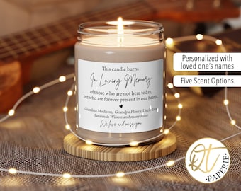 Wedding Memory Candle, This Candle Burns in Loving Memory, Wedding