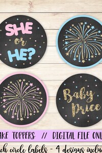 Baby you're a firework Cake Topper, 4th of July Cake Topper, Baby shower Cake Topper, Firework Cake topper