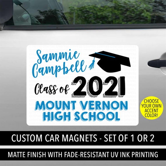 2025 Graduate Car Magnet, Class of 2025 Car Magnet, Graduation Idea, Graduation Parade Sign, 2025 Grad Sign, 2025 Senior Car Magnet