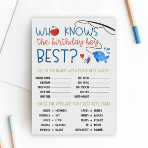 Ofishally One Birthday Printable Bundle, Editable Fishing Party Package ...
