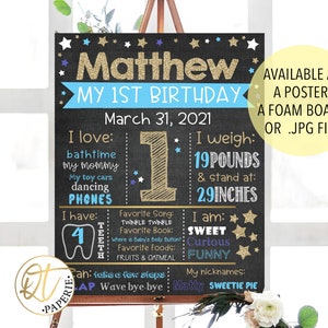 Twinkle Twinkle Little Star Chalkboard Sign, Twinkle Twinkle Birthday Sign, Star First Birthday Chalkboard, Twinkle Twinkle Birthday Board