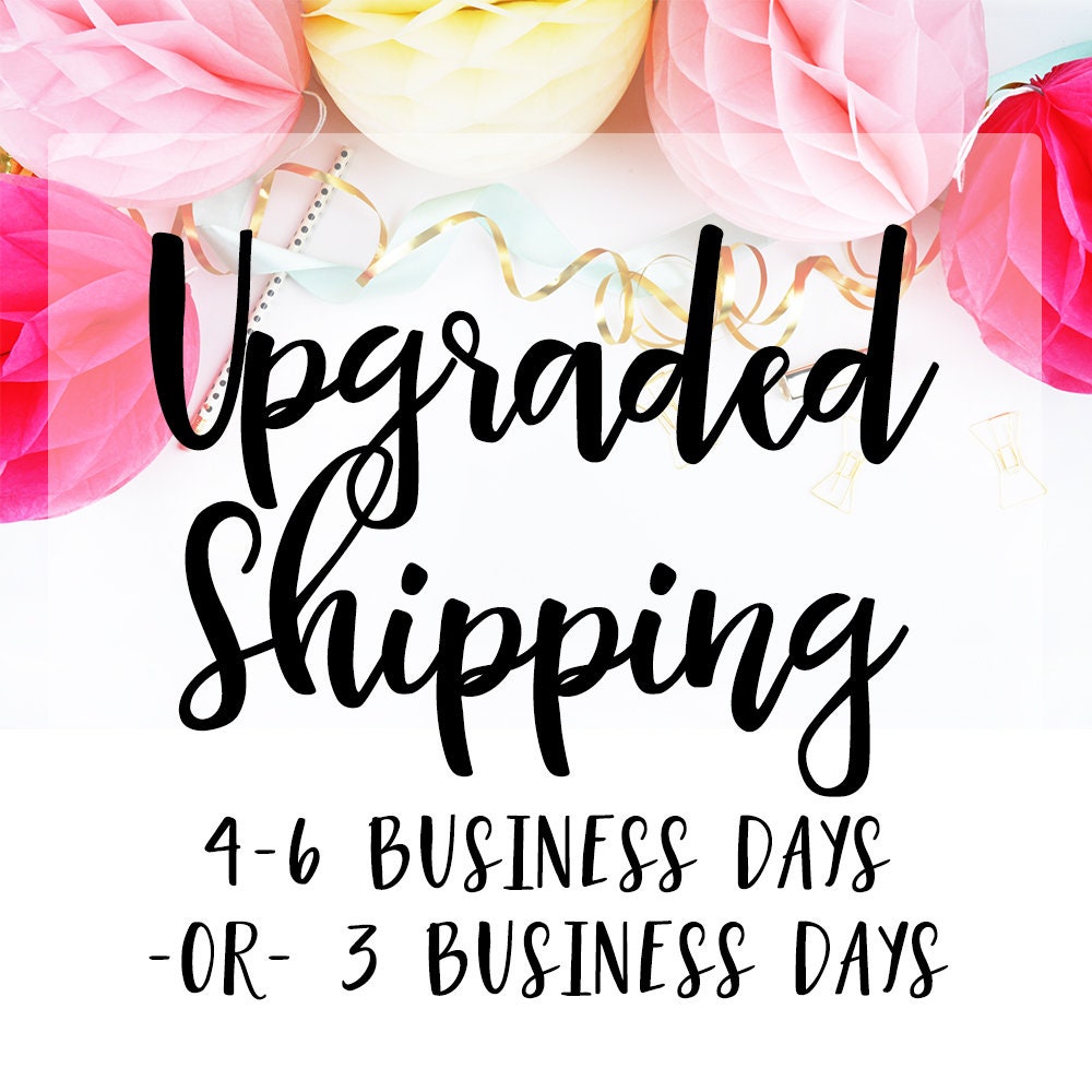 Upgrade Delivery Options | Etsy