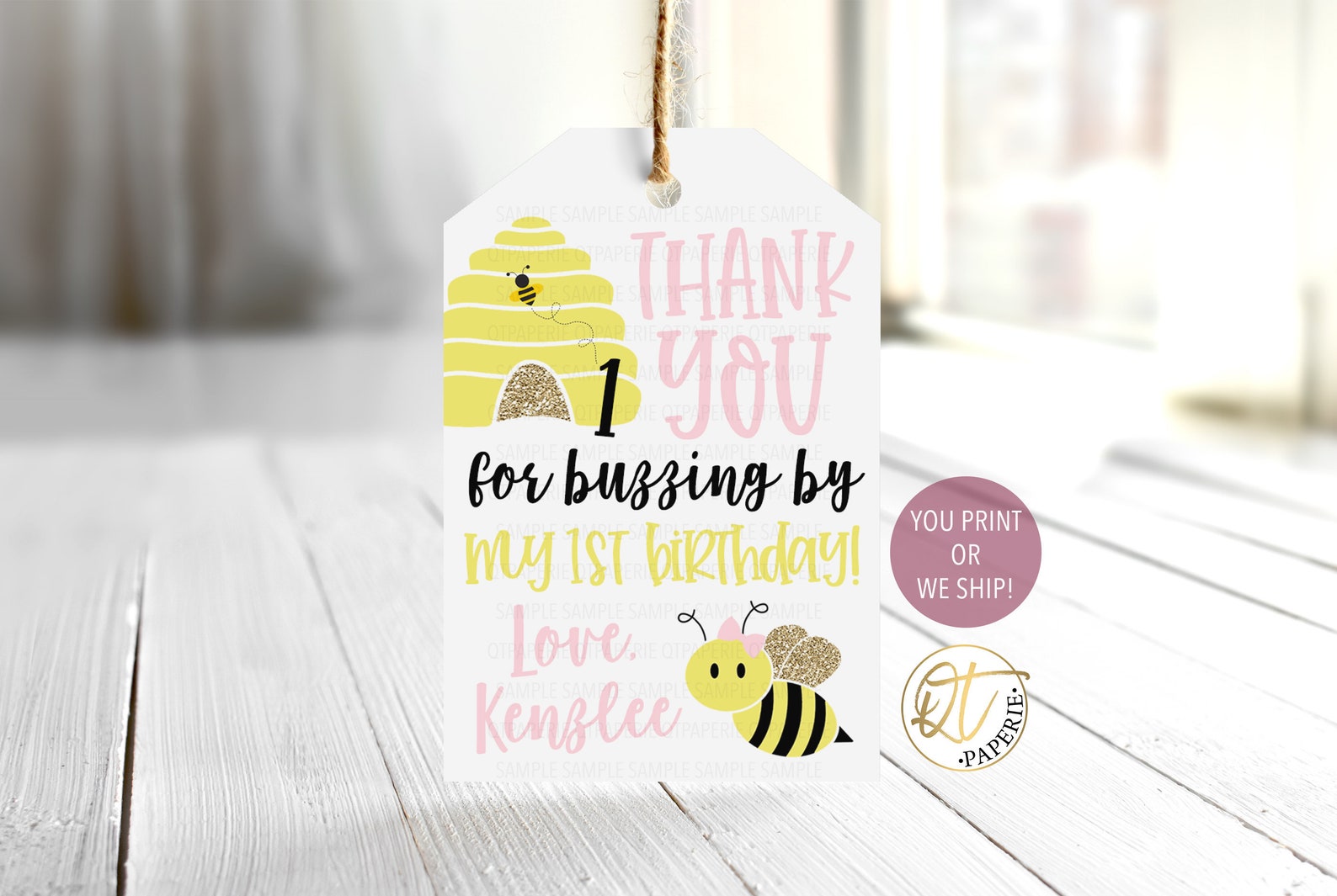 bee-birthday-tag-1st-bee-day-favor-tag-bee-party-tag-bee-etsy